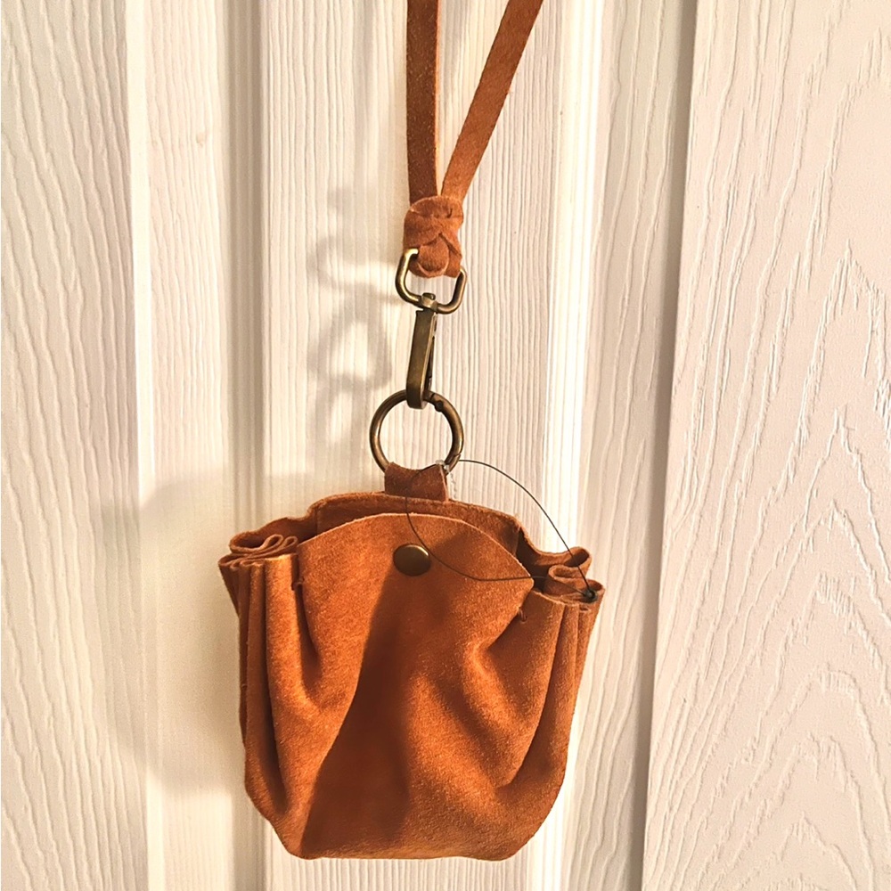 Free People Celeste Mini Suede Pouch